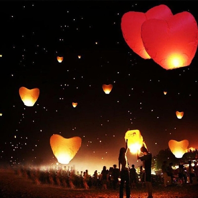 Picture of Sky Lantern for Festival 15 Pcs (Fanus)