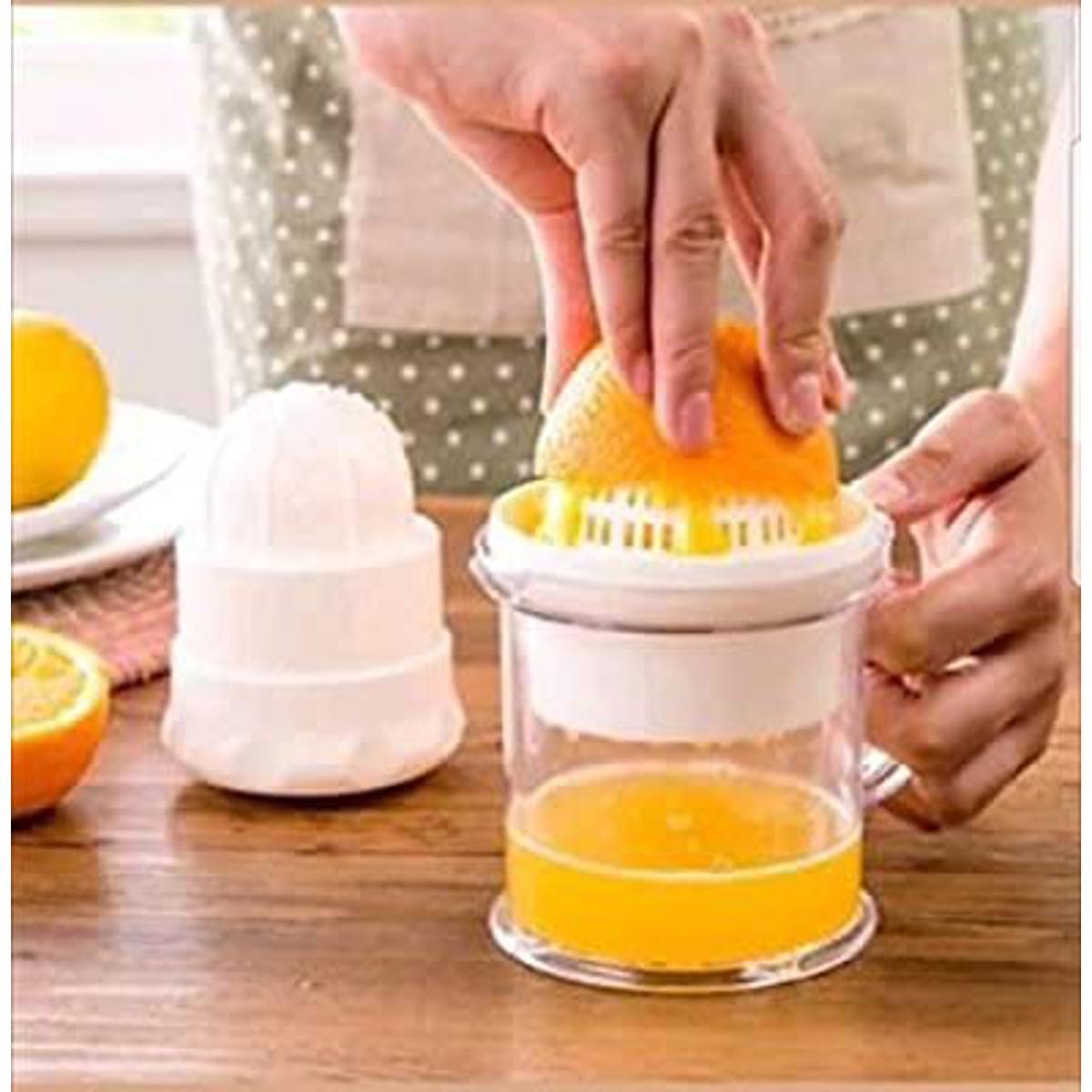 Picture of Mini Hand Press Juicer With Fruit Squeezer Cup Strainer and Juice cup design with Food Grade Materials