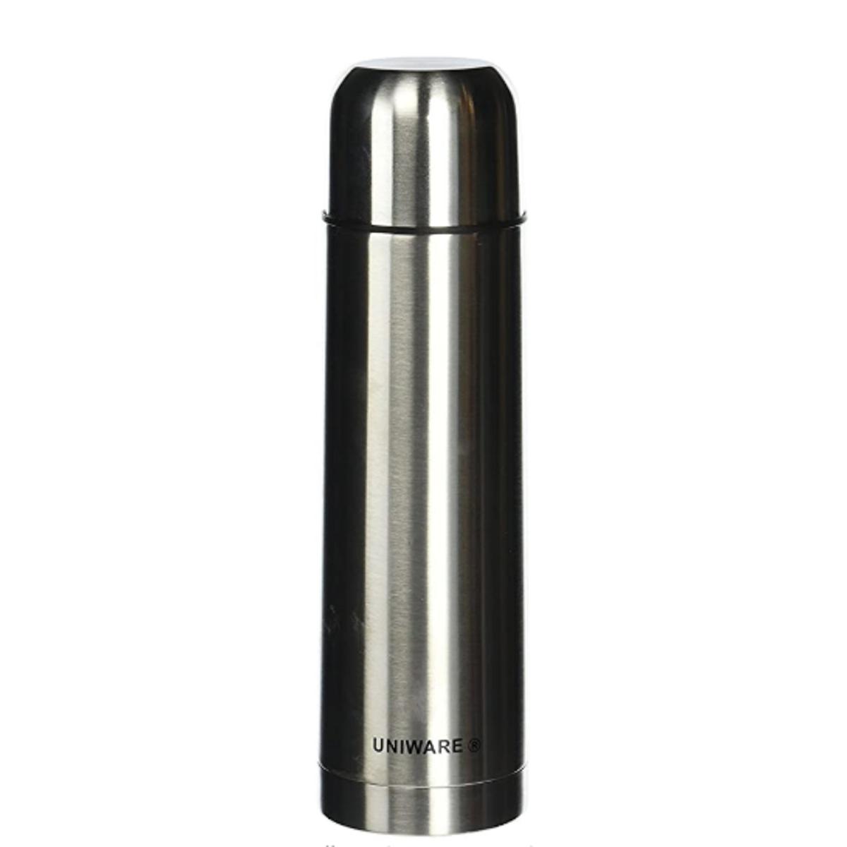 Picture of Stainless Steel Vacuum Flask Coffee or Tea Bottle/Thermos (Silver)-500ml