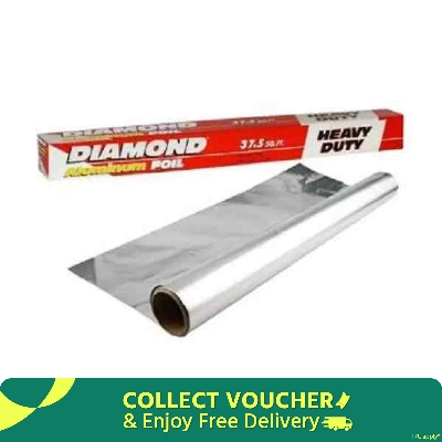 Picture of Diamond Aluminium Wrap Foil Paper Roll - 37.5 SQFT