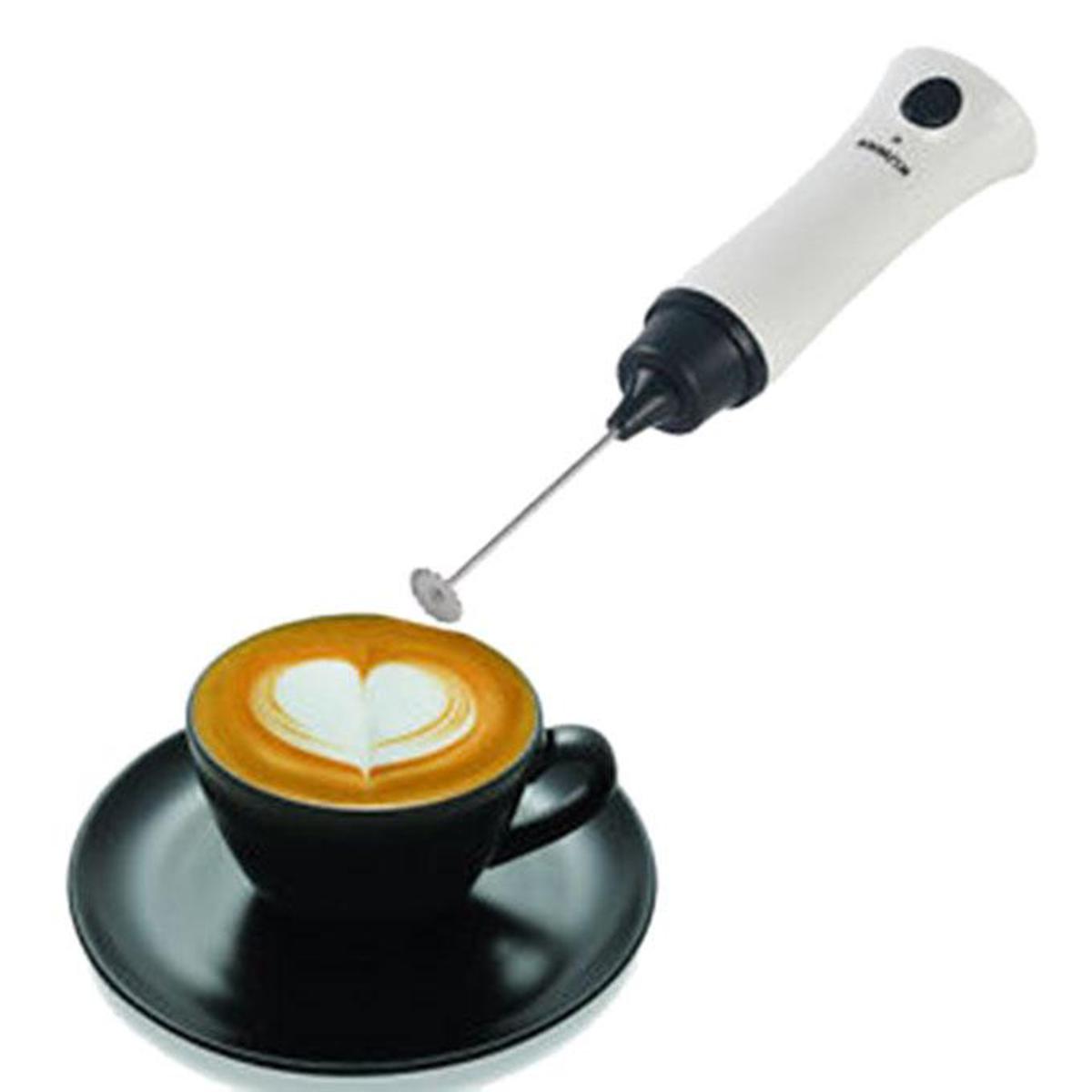Picture of Electric Milk Frother Mini Coffee Stirr Eggbeater - White - Coffee Mixer