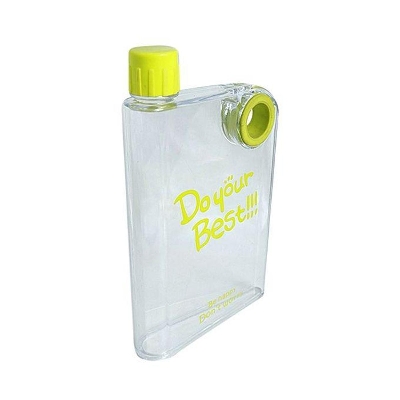 Picture of Notebook Water Bottle 380ml - Transparent
