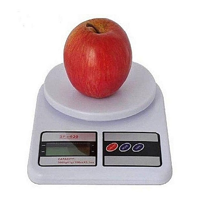 Picture of Digital Electronic Kitchen Scale - White