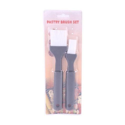 Picture of 2 Pieces Plastic Oil Brush - Black