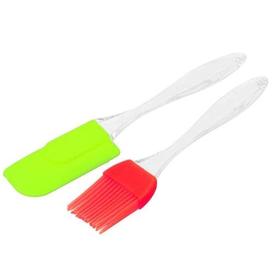 Picture of 2 Pieces Silicone Oil Brush - Sky Blue