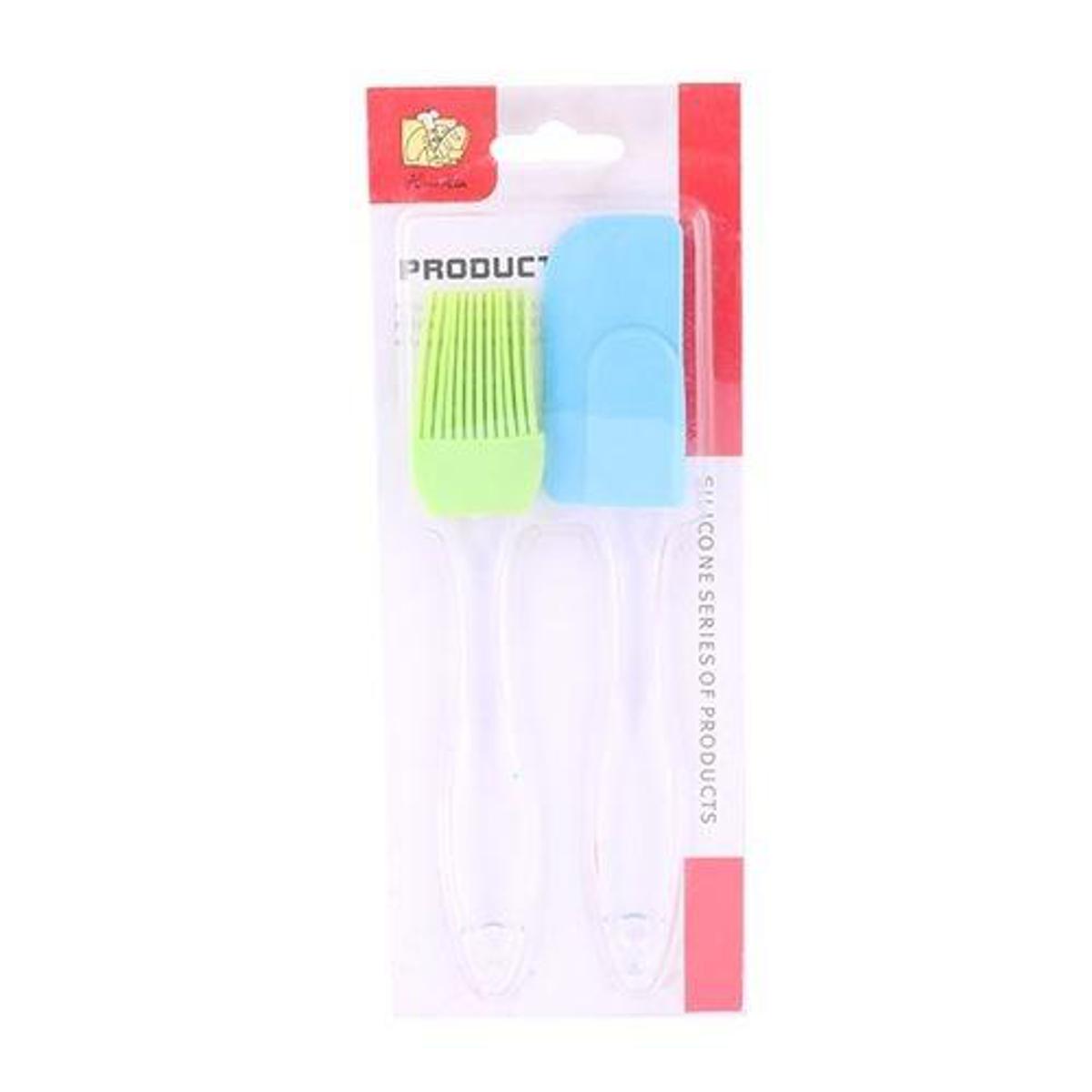 Picture of 2 Pieces Silicone Oil Brush - Transparent