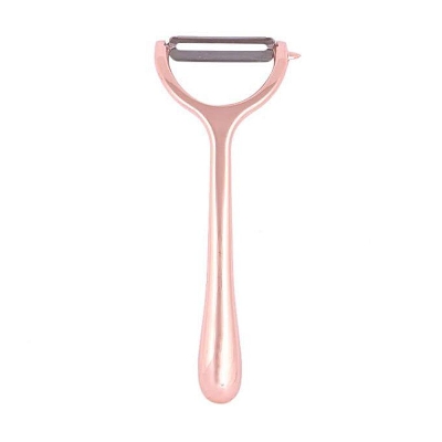 Picture of Luxury Copper Plating Stainless Steel Vegetable and Fruit Y Peeler - Rose Gold