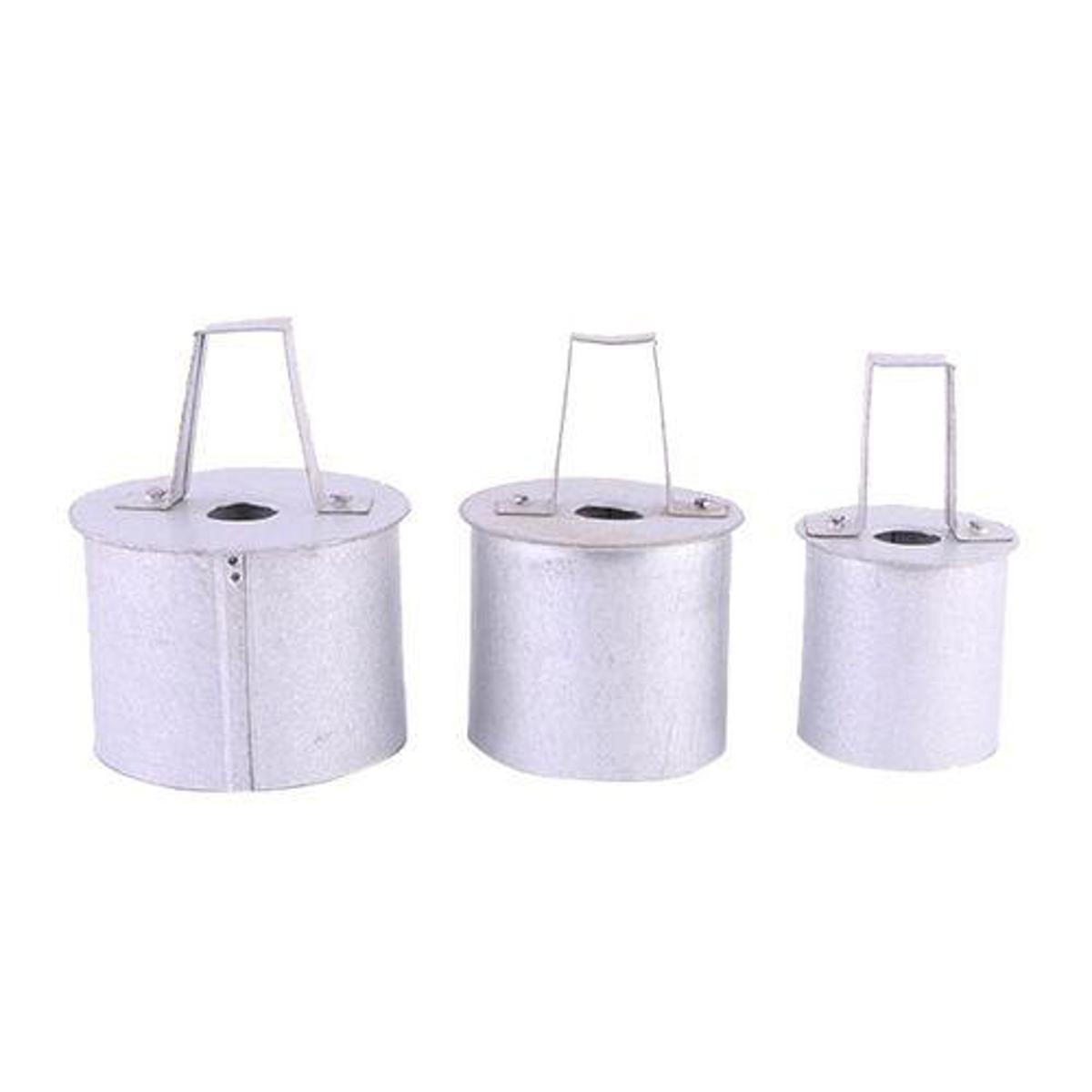 Picture of Tin 3 Pieces Donut Cutter - Silver