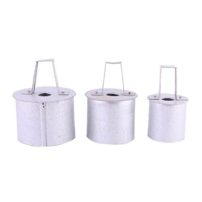 Picture of Tin 3 Pieces Donut Cutter - Silver