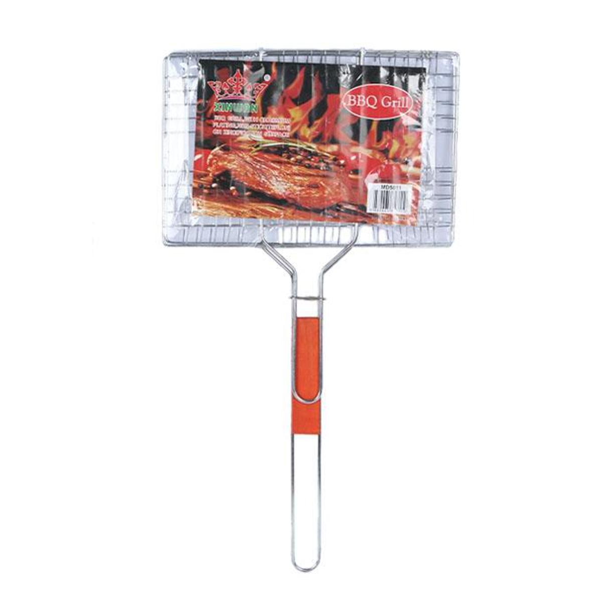 Picture of Portable BBQ Grill Net Clip - Silver
