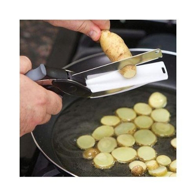 Picture of Clever Cutter 2-in-1 Food Chopper - Black