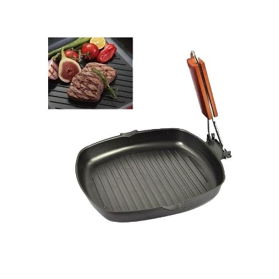 Picture of Non Stick Square Grill Pan - Black