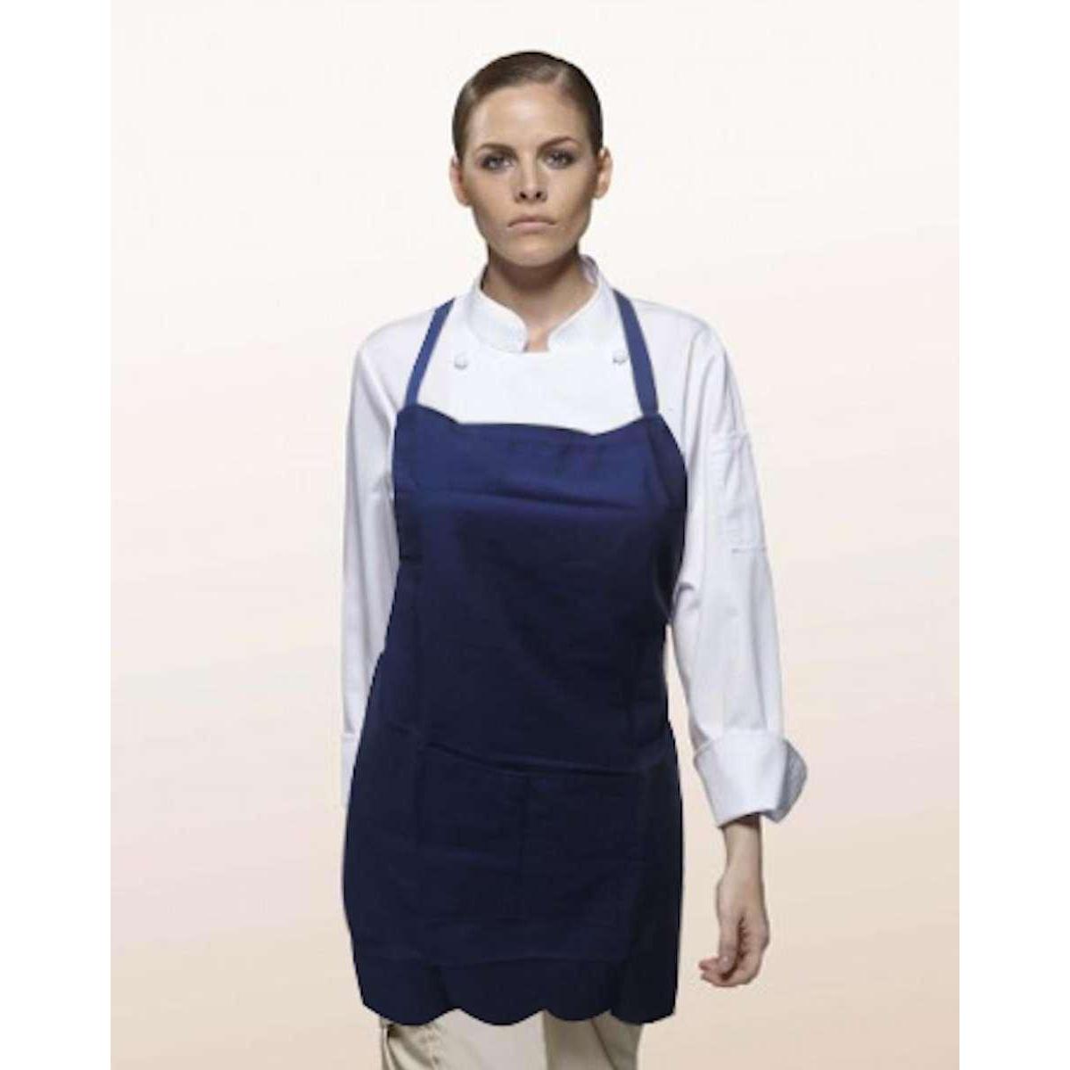 Picture of Cotton Kitchen Apron - Blue