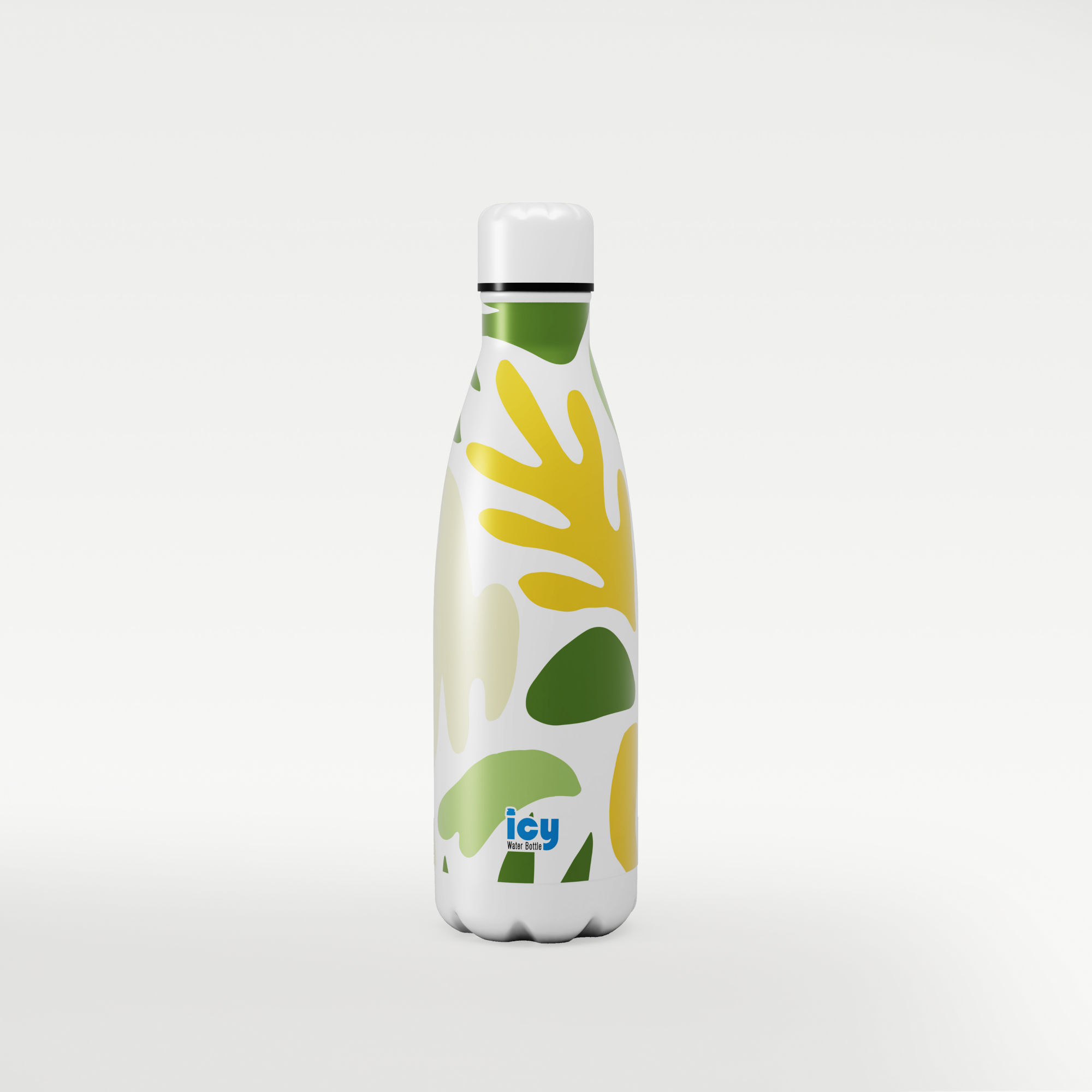 Picture of Hot & Cold Stylish SS Cola Water Bottle 450 ML | Leak-Proof with Eye-Catching Spiral Print | Wide Mouth for Effortless Filling | Double-Walled Insulated Inner Steel and Sturdy Outer | Ideal for Daily Hydration at School, Office, Gym | Modern and Eco-Friendly |Gear Up