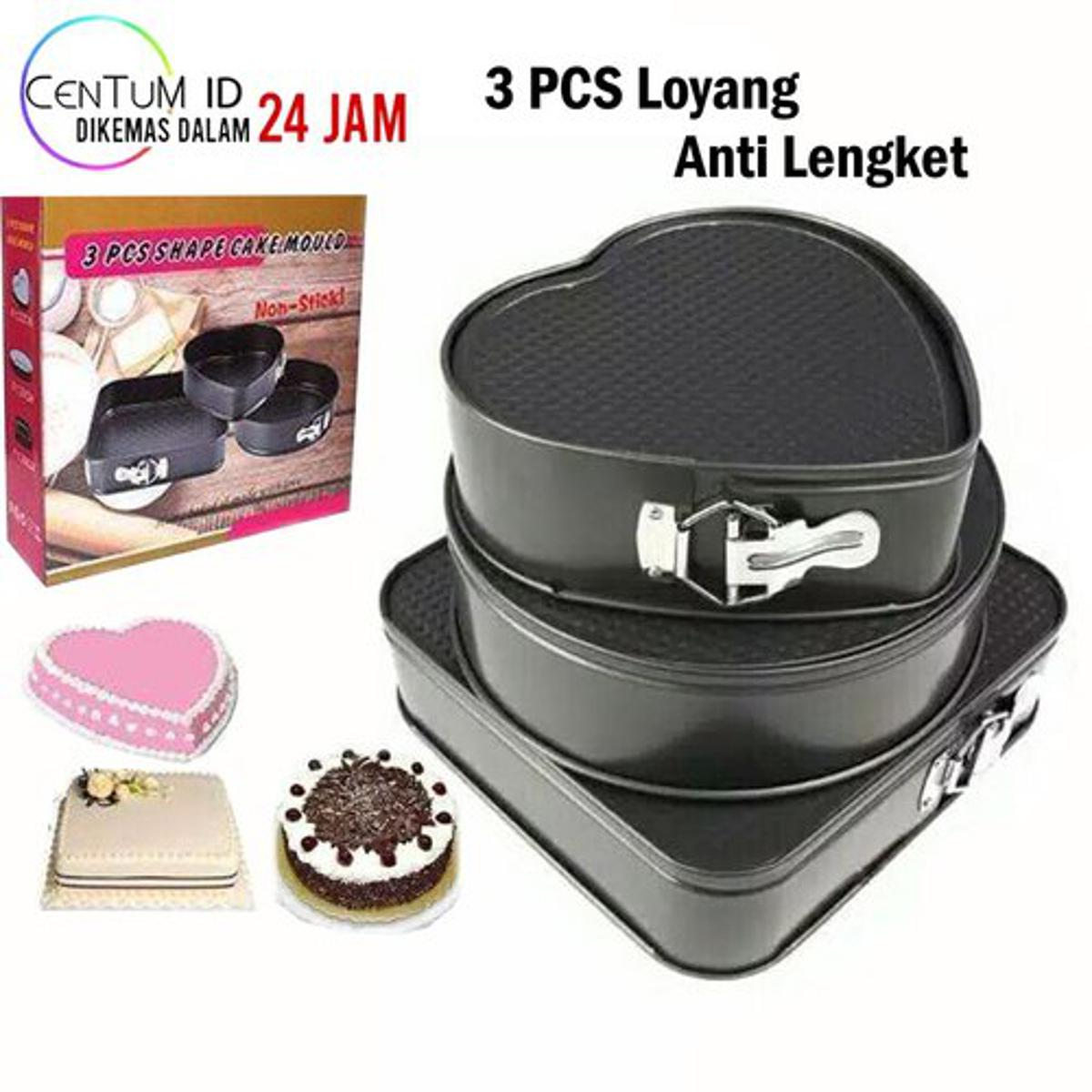 Picture of 3 Pcs Shape Cake Mould