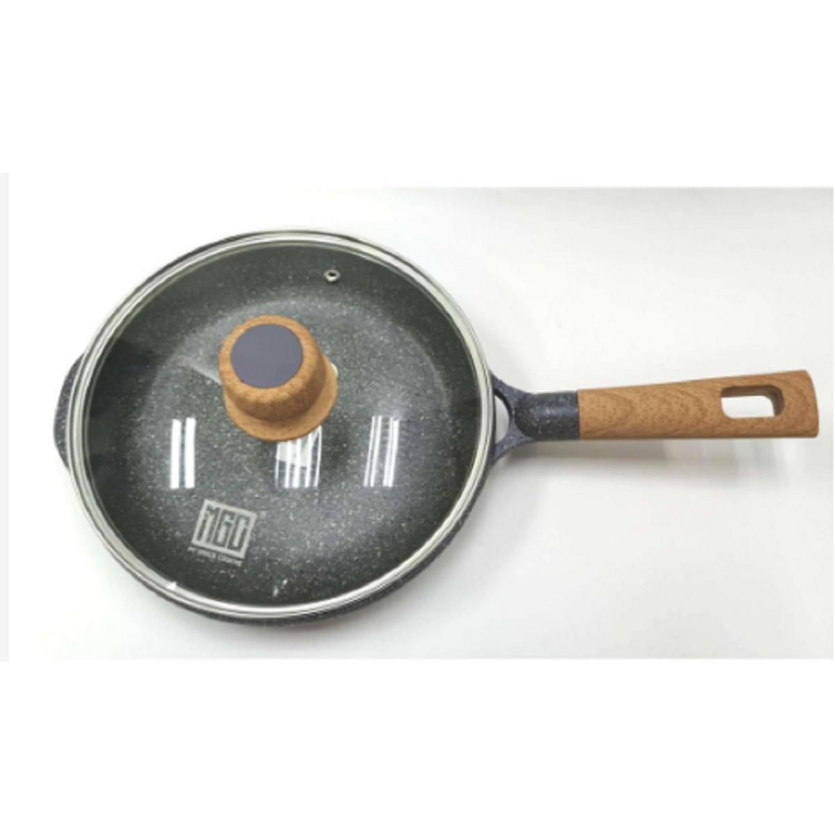 Picture of MGC die casting aluminum ceramic coating induction bottom deep frying pan non-stick frying pan  26 cm