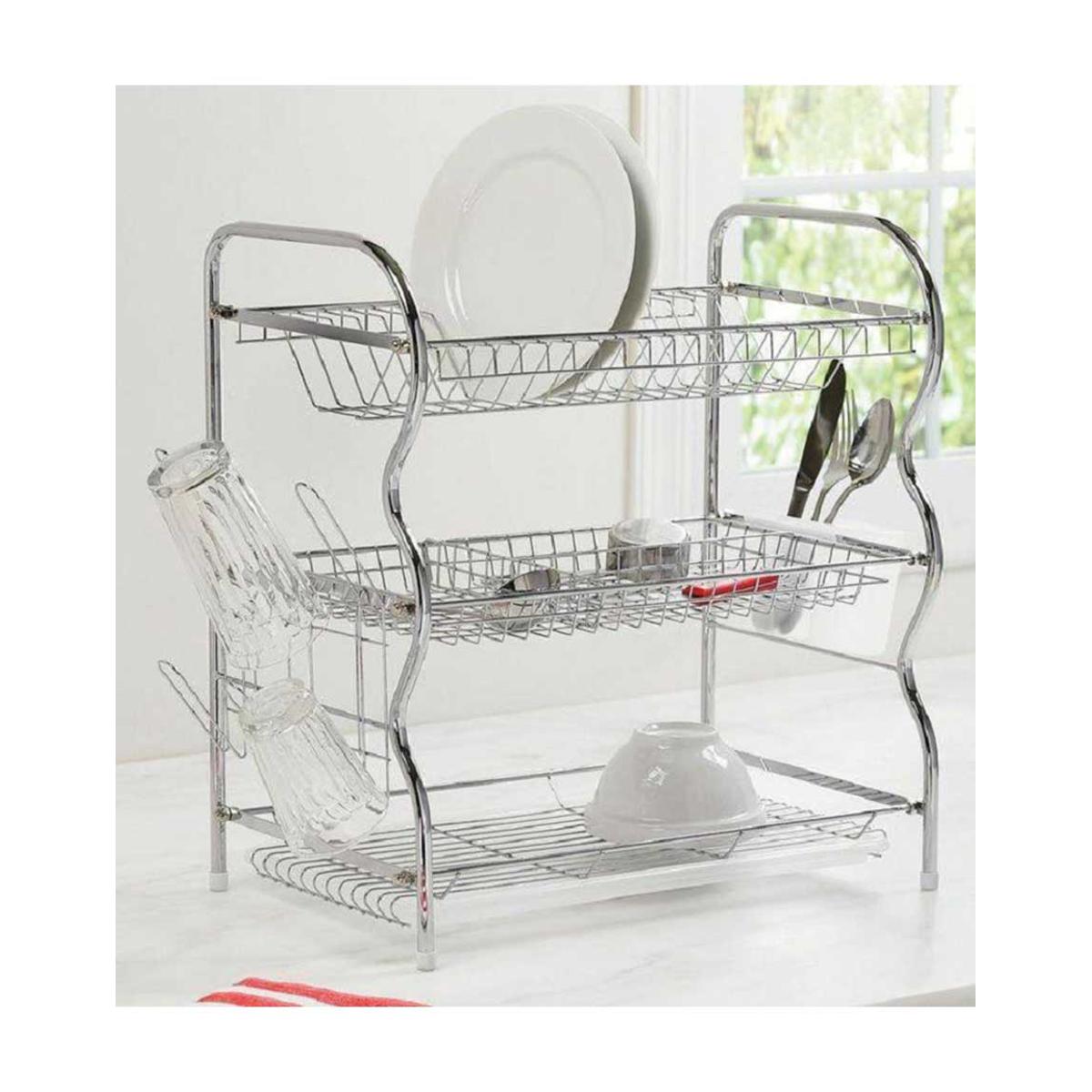 Picture of 3 Layer Kitchen Rack - Silver