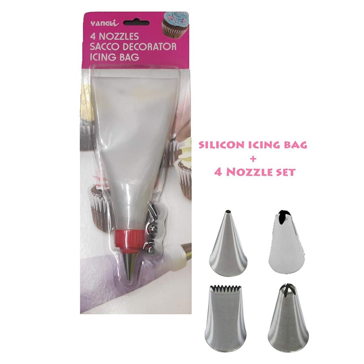 Picture of Nozzle Set Cake Decoration ( 4 pis )