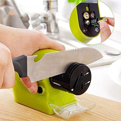 Picture of Kitchen Knife Sharpener Swifty Sharp Motorized Knife Sharpener