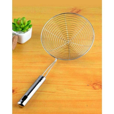 Picture of Stainless Steel Fine Mesh Wire Oil Strainer - Silver