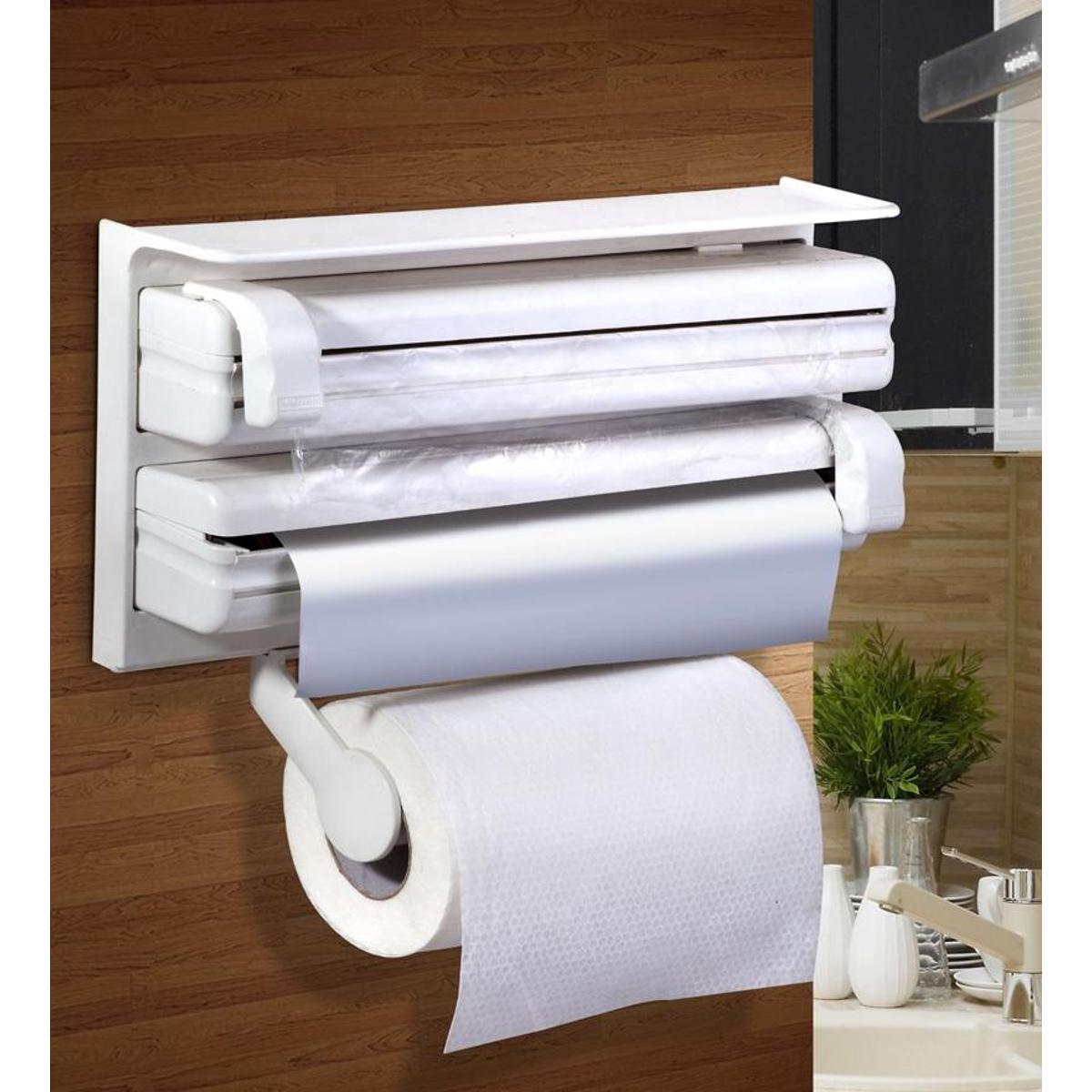 Picture of Triple Paper Dispenser - White