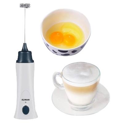 Picture of Immersion Blender, Roukos Rechargeable Stainless Steel Hand Electric Stirrer Egg/Milk/Coffee - Coffee Mixer