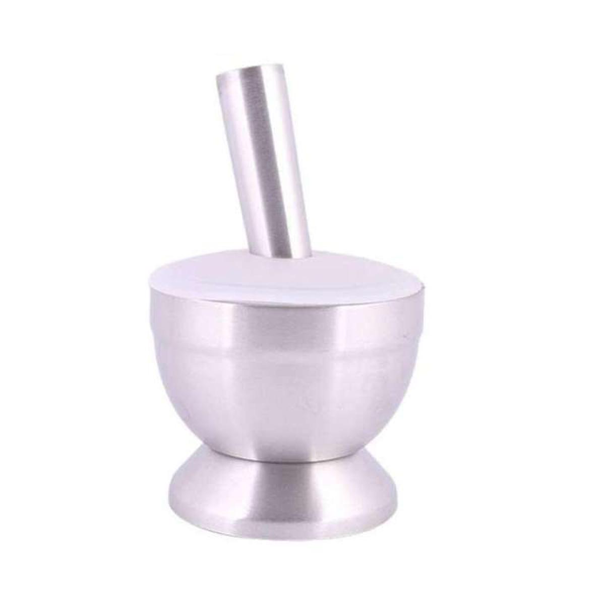 Picture of Stainless Steel Mortar and Pestle - Silver