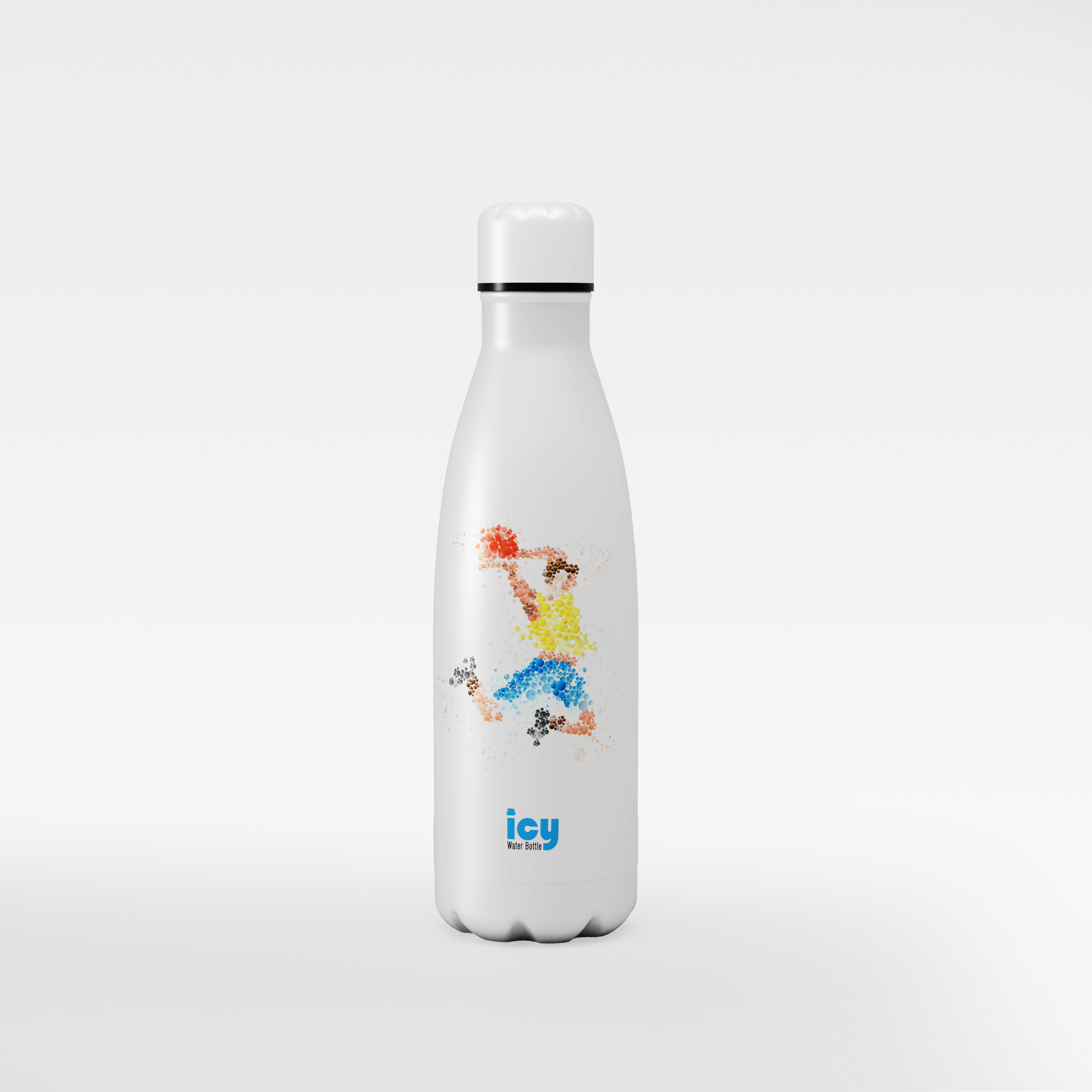 Picture of Hot & Cold Stylish SS Cola Water Bottle 450 ML | Leak-Proof with Eye-Catching Spiral Print | Wide Mouth for Effortless Filling | Double-Walled Insulated Inner Steel and Sturdy Outer | Ideal for Daily Hydration at School, Office, Gym | Modern and Eco-Friendly | Garden Tapestry
