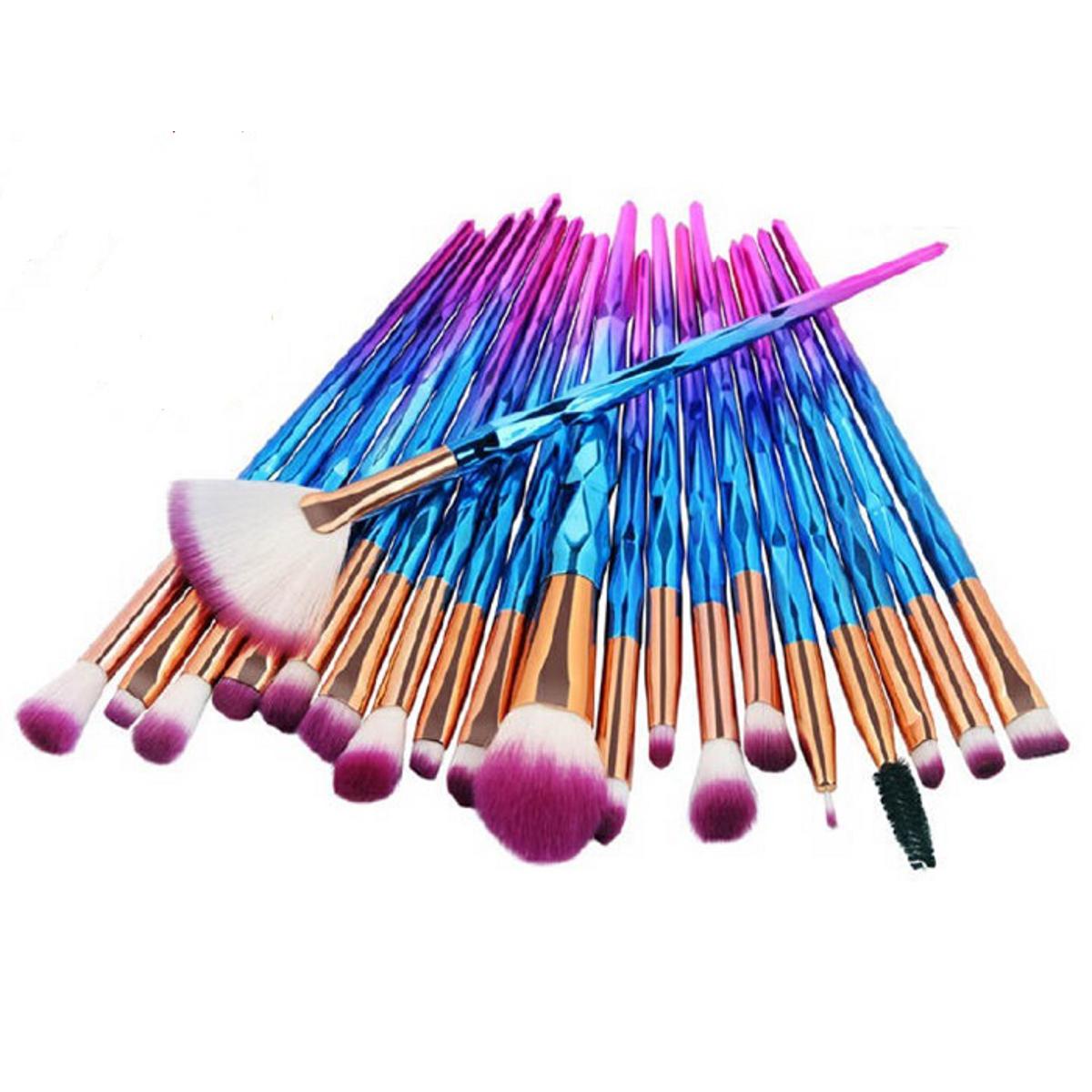 Picture of 20 Pcs/Set Makeup Brushes Set Eye Shadow Make Up Brushes Foundation Powder Lip Eye Make Up Brush Cosmetics Makeup Brush