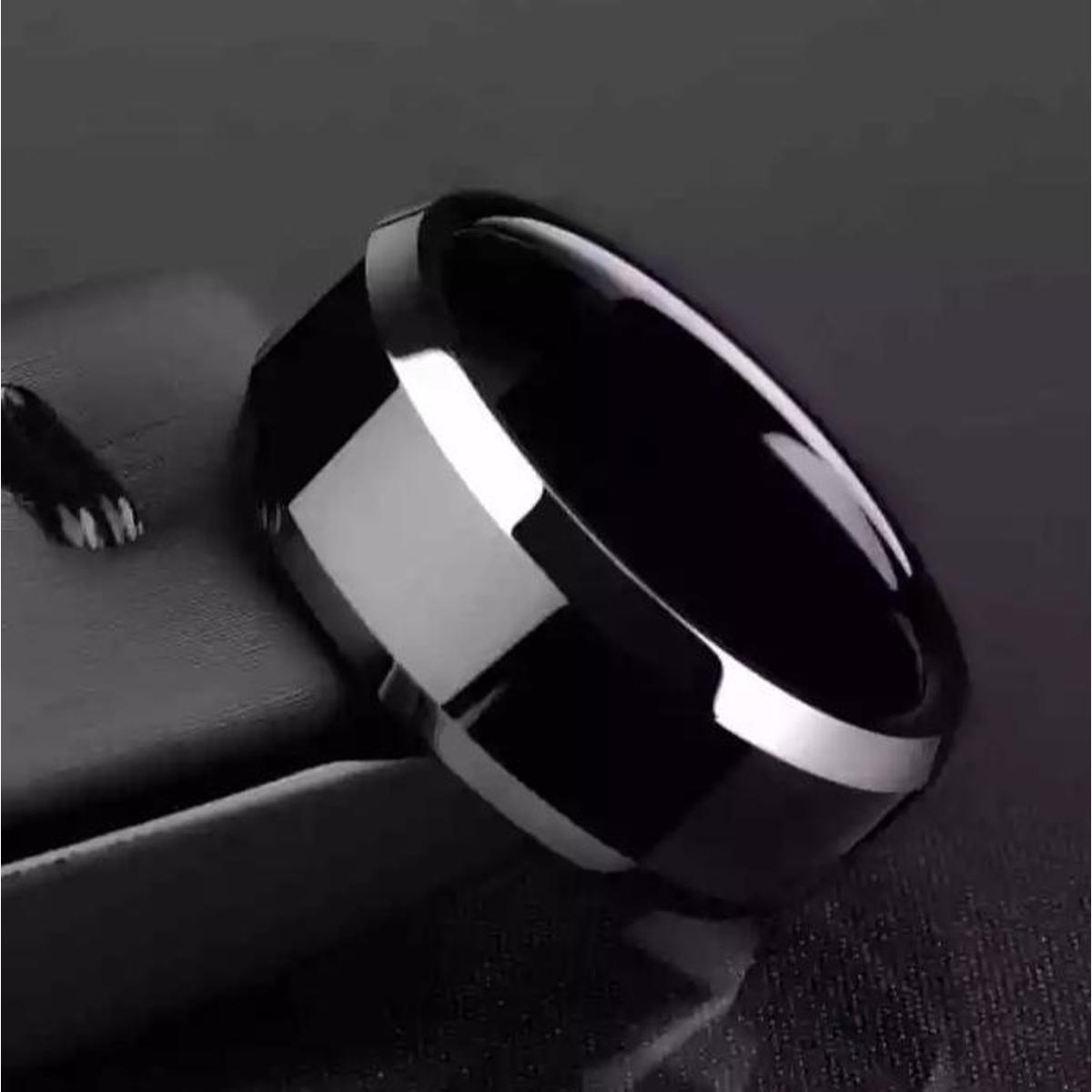 Picture of Black color Ring for men and women