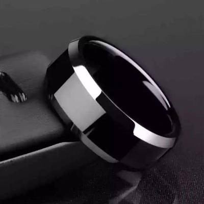 Picture of Black color Ring for men and women