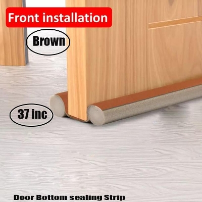 Picture of Door Draft and Dust Stopper Door Air Stopper Door Bottom Sealing Strip 37 Inches Door Draft Door gap and Dust Stopper Door Insect Protector