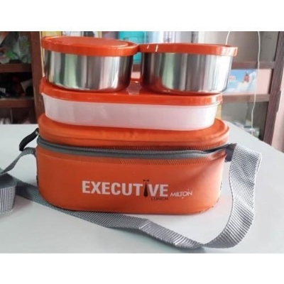 Picture of MILTON Executive 3 Containers Lunch Box 3 Containers Lunch Box(1300 ml)