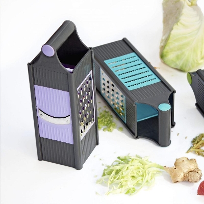 Picture of 4 IN 1 PLASTIC VEGETABLE AND FRUIT GRATER AND SLICER FOR KITCHEN