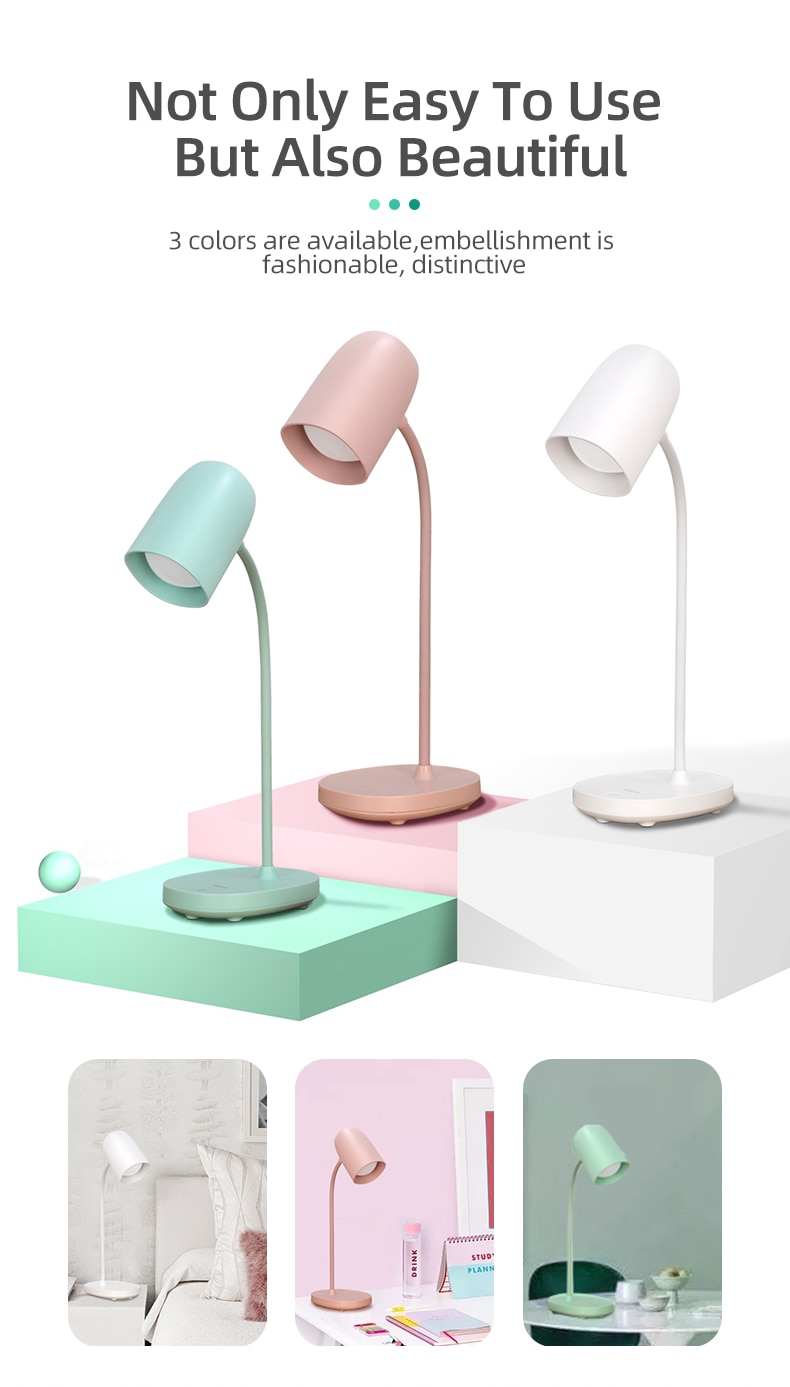 Picture of YAGE rechargable eyes care desk table lamp YG-T119C. - charger light