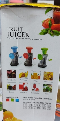 Picture of Fruit & Vegetable Manual Juicer with Steel Handle Hand Juicer with Unity Locking System, Juicer Machine for Home, Juice Maker Machine, Fruit Juice Maker