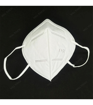 Picture of 5 Layer 1 Pc/Poly Folding KN95 / KN-95 Protective Mask With Steel & PVC Nose Clip