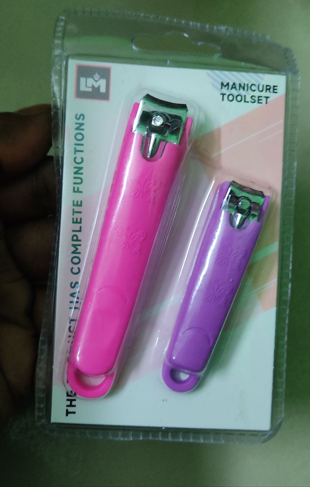 Picture of nail cutter set manicure tool set