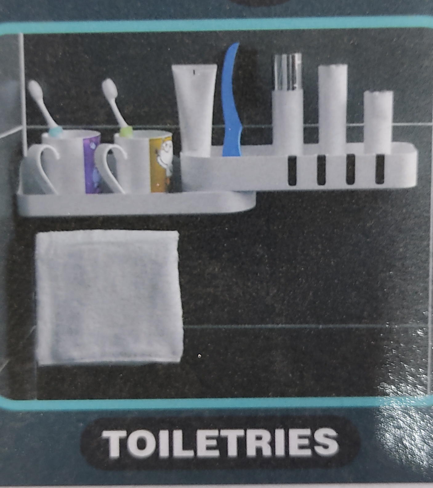 Picture of fashion rotating shelf kitchen bathroom toiletries multi use functional goods