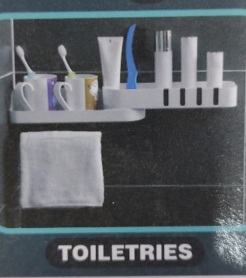 Picture of fashion rotating shelf kitchen bathroom toiletries multi use functional goods