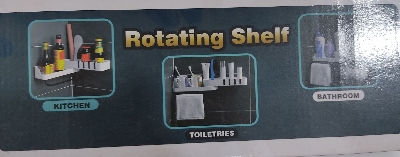 Picture of fashion rotating shelf kitchen bathroom toiletries multi use functional goods