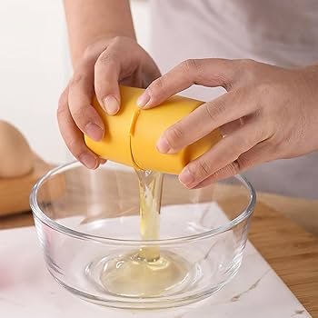 Picture of Egg Beater Opener Egg Shell Separation Tools Egg Cracker Portable Eggshell Opener Kitchen Baking Tools Kitchen Gadget