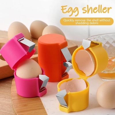 Picture of Egg Beater Opener Egg Shell Separation Tools Egg Cracker Portable Eggshell Opener Kitchen Baking Tools Kitchen Gadget