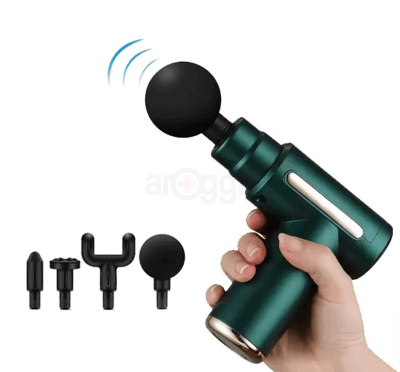 Picture of Mini Electric Massage Gun Portable Deep Tissue Massage Gun - Pain Relief USB Rechargeable Body Massager Message Gun