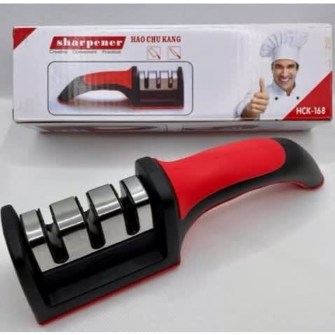 Picture of Kitchen tools Sharpener Household Quick Sharpener Whetstone Stick Sharpening Kitchen  Kitchen Gadget Sharpener 3-StageType