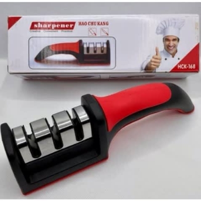 Picture of Kitchen tools Sharpener Household Quick Sharpener Whetstone Stick Sharpening Kitchen  Kitchen Gadget Sharpener 3-StageType