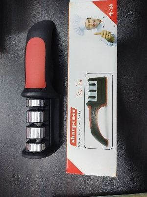 Picture of Kitchen tools Sharpener Household Quick Sharpener Whetstone Stick Sharpening Kitchen  Kitchen Gadget Sharpener 3-StageType