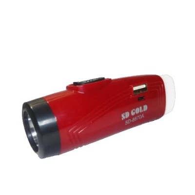 Picture of Rechargeable Led Torch Light with Power Bank Facilities