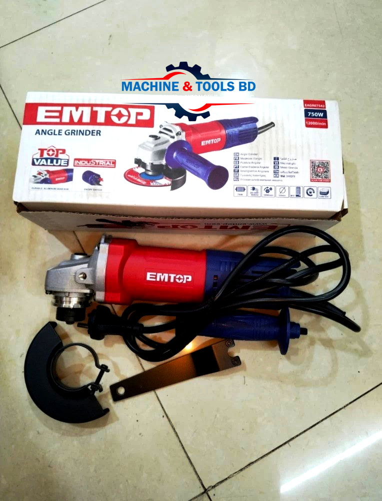 Picture of EMTOP Angle Grinder (750W) EAGR07542