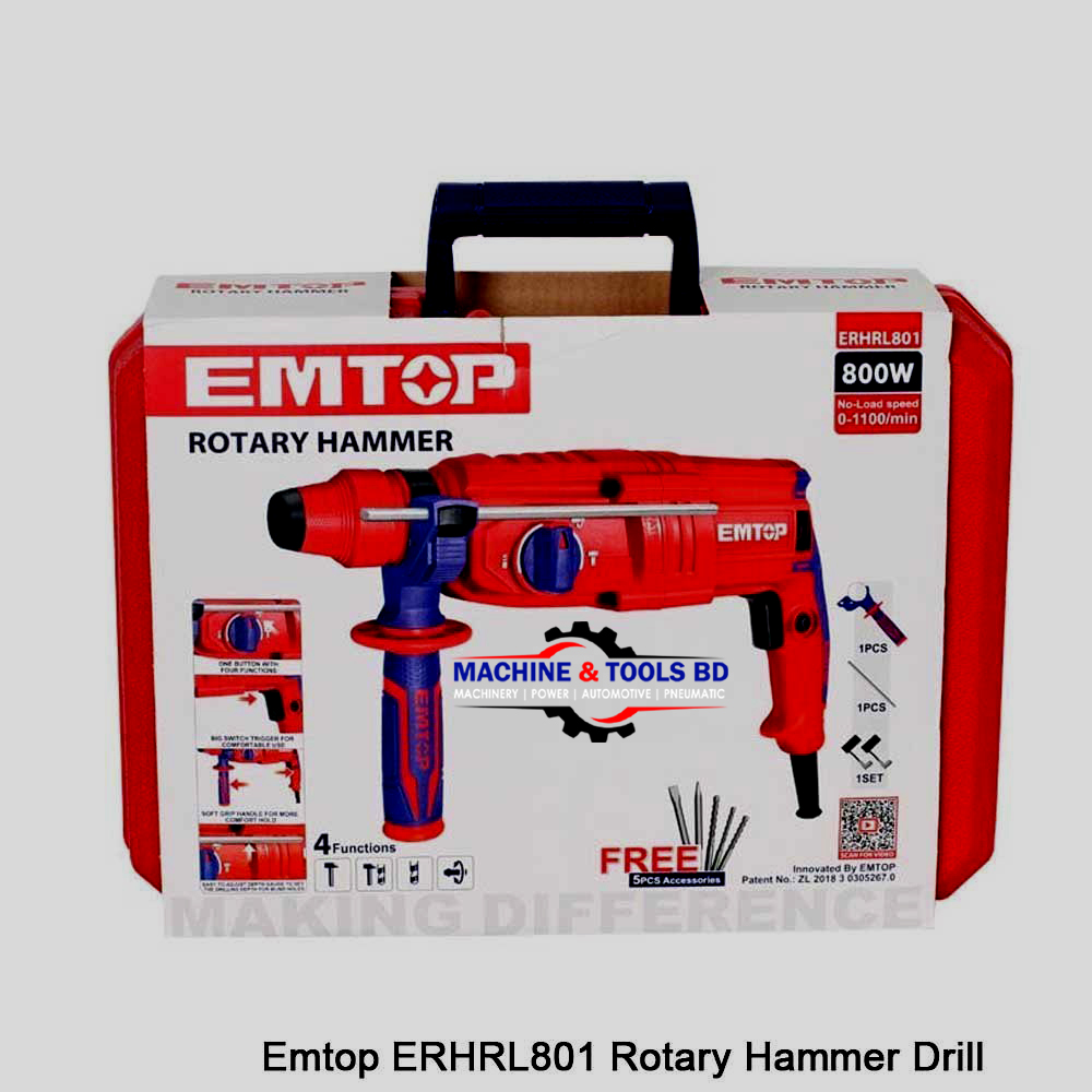 Picture of EMTOP Rotary Hammer (800W) ERHRL801